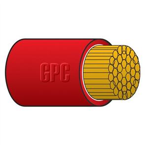 2mm Single Core Automotive Cable Red 100M