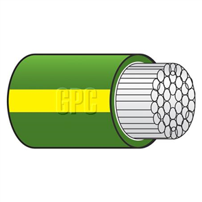 2.5mm Single Core Tinned Marine Cable Green/Yellow 100M (NZ Ref. 148M