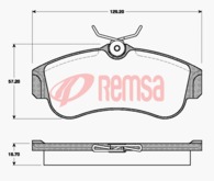 GDB3271 E D/F NISSAN PRIMERA ALMERA