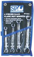 SPANNER SET FLARE 4PCE SAE