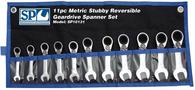 Spanner Set Geardrive Stubby  ROE1 Metric 11Pce REev.