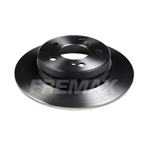 BRAKE ROTOR SOLID PAIR REAR BD-0412