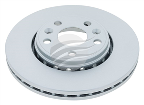 EUROLINE ZINC COATED BRAKE PAIR DISC ROTORS BDR25470EL