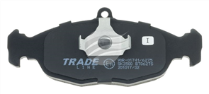 TRADE-LINE BRAKE PADS SET HOLDEN ASTRA TR 1.6 1996- BT062TS