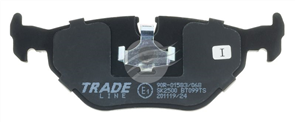 TRADE-LINE BRAKE PADS SET BMW 5 SERIES (E34) 1989-06 BT099TS