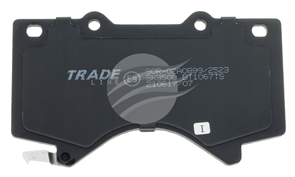 TRADE-LINE BRAKE PADS SET TOYOTA LANDCRUISER 200 SERIES BT1067TS