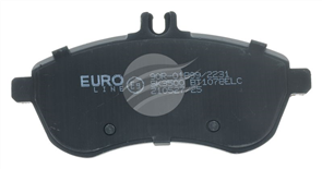 EURO-LINE BRAKE PADS SET MERCEDES C CLASS S204 C200&220 BT1078ELC