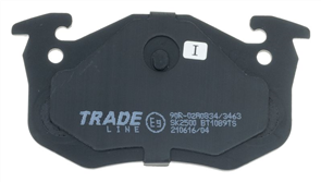 TRADE-LINE BRAKE PADS SET PEUGEOT 306 1994- BT1089TS