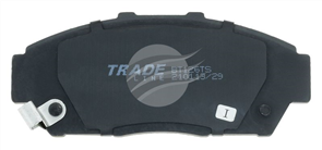 TRADE-LINE BRAKE PADS SET HONDA INTEGRA 1.6 DB6 1993-10 BT126TS