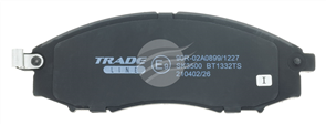 TRADE-LINE BRAKE PADS SET NISSAN NAVARA D22 3.0 Tdi BT1332TS