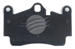 EURO-LINE BRAKE PADS SET PORSCHE CAYENNE 02- 17"+ 18" BT1390ELC