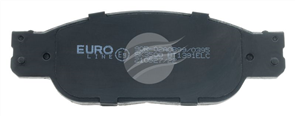 EURO-LINE BRAKE PADS SET JAGUAR STYPE V6 V8 VIN M45254- BT1391ELC