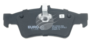 EURO-LINE BRAKE PADS SET MERCEDES E-CLASS W211 S211 ATE BT1397ELC