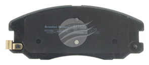 4WD BRAKE PADS SET HOLDEN CAPTIVA 2.4 2006- BT1439E