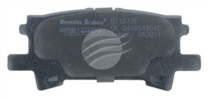 4WD BRAKE PADS SET LEXUS RX330 2003- BT1472E