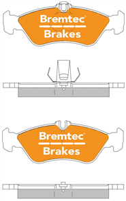 TRADE-LINE BRAKE PADS SET MERCEDES SPRINTER (903) BT1483TS