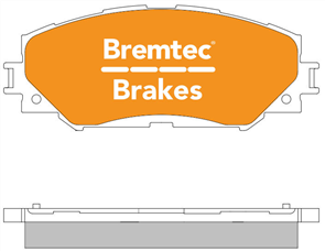 PRO-LINE BRAKE PADS SET TOYOTA RAV4 2.4L 2006- BT1493PRO