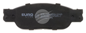 EURO-LINE BRAKE PADS SET JAGUAR S-TYPE V6, V8 BT152ELC