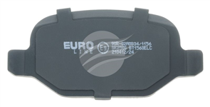 EURO-LINE BRAKE PADS SET ALFA 156 3.2 GTA 2000- BT1560ELC