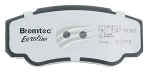 EURO-LINE BRAKE PADS SET BT1564ELC