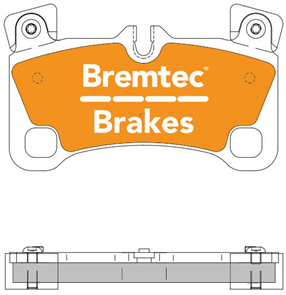 EURO-LINE BRAKE PADS SET BT1611ELC