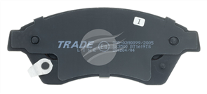 TRADE-LINE BRAKE PAD FRONT SET CRUZE BARINA OPEL ASTRA BT1619TS