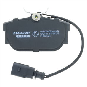 TRADE-LINE BRAKE PADS SET TRANSPORTER T4 15" ATE SENSOR BT1692TS