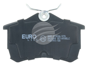 EURO-LINE BRAKE PADS SET HONDA EURO CL VI VII 2.3L 2.4L BT1693ELC