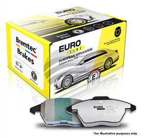 EURO-LINE BRAKE PADS SET BT1743ELC