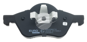 EURO-LINE BRAKE PADS SET RENAULT MEGANE II KMO/1 BT1760ELC