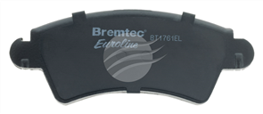 EURO-LINE BRAKE PADS SET PEUGEOT 206 (2A/) 1.6 16V BT1761ELC