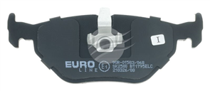 EURO-LINE BRAKE PADS SET BMW 3 SERIES (E46) 1999- BT1795ELC