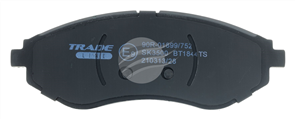 TRADE-LINE BRAKE PADS SET HOLDEN BARINA TK 05- BT1844TS