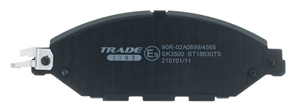 TRADE-LINE BRAKE PADS SET NISSAN PATHFINDER R52 3.5L BT18630TS