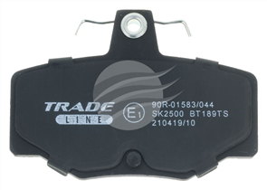 TRADE-LINE BRAKE PADS SET NISSAN PRIMERA P11 1.8L BT189TS