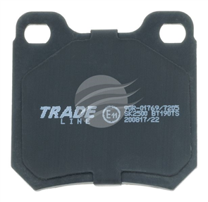 TRADE-LINE BRAKE PADS SET SAAB 9-3, 9-5 (YS3D) 1997-01 BT190TS