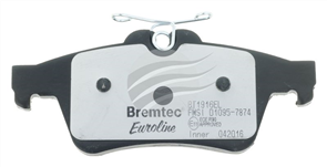 EURO-LINE BRAKE PADS SET PEUGEOT 508 2.2 Hdi 2010- BT1916ELC