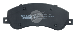 TRADE-LINE BRAKE PAD FRONT SET TRANSIT VM VW AMAROK BT1943TS