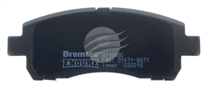 4WD BRAKE PADS SET SUZUKI APV 1.6 2006- BT1946E