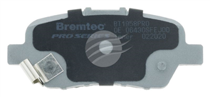 PRO-LINE BRAKE PADS SET HONDA ODYSSEY 2.4 2006- BT1958PRO