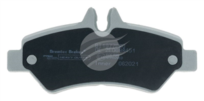 PRO-LINE BRAKE PADS SET MERCEDES SPRINTER (906) BREMBO BT1977PRO