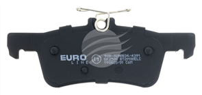 EURO-LINE BRAKE PADS SET PEUGEOT 308 II 03/2013- BT20100ELC