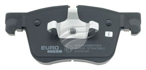 EURO-LINE BRAKE PADS SET CITROEN C4 II 1.6 THP165 2014- BT20470ELC