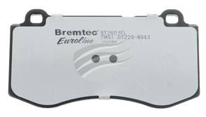 EURO-LINE BRAKE PADS SET MERCEDES S500 (W221) BREMBO BT2051ELC