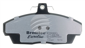 EURO-LINE BRAKE PADS SET CIVIC VI (EJ, EK) 1.6 I Vti BT2090ELC