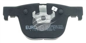 EURO-LINE BRAKE PADS SET BMW 3 (F30, F35, F80) 335i BT21530ELC