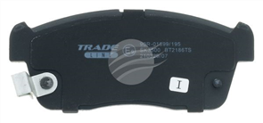 TRADE-LINE BRAKE PADS SET SUZUKI IGNIS 1.3, 1.5 (BOSCH) BT2186TS