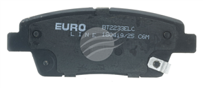 EURO-LINE BRAKE PADS SET HYUNDAI GENESIS COUPE 3.8V6 BT2233ELC