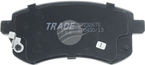 TRADE-LINE BRAKE PADS SET PROTON EXORA 1.6L 2009- BT2326TS