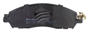 ENDURE 4WD BRAKE PADS SET NAVARA D23 NP300 MERC X250D BT23370E